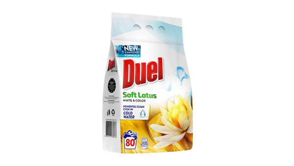 DUEL DETERDŽENT SOFT LOTUS 7,2 KG 80WL