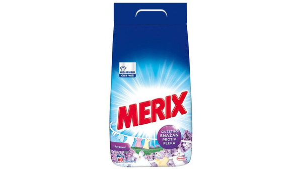 MERIX DETERDŽENT ZA RUBLJE PRAŠAK LILAC 60 PRANJA 4, 5 KG