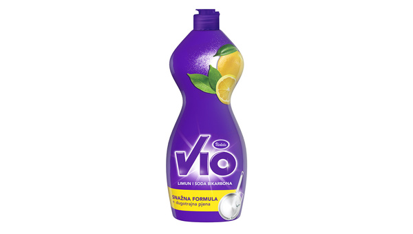 DETERDŽENT ZA SUĐE VIO LIMUN I SODA BIKARBONA 900 ML