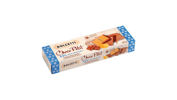 DULCETTI KEKS CHOCO PETIT 125 G