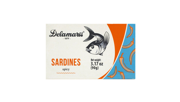 DELAMARIS SARDINA PIKANT 90 G