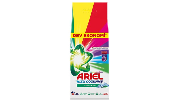 ARIEL DETEDŽENT ZA VEŠ PRAŠKASTI 12 KG COLOR