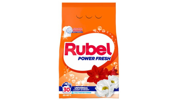 DETERDŽENT ZA RUBLJE RUBEL POWER FRECH 2,25 KG U PRAHU
