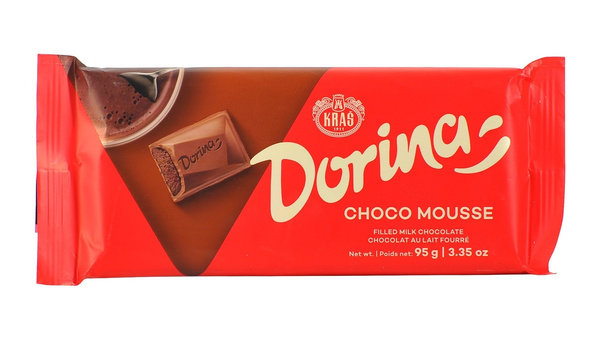KRAŠ ČOKOLADA DORINA MOUSSE 95 G