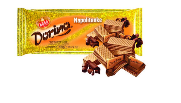 DORINA ČOKOLADA NAPOLITANKE 290 G KRAŠ