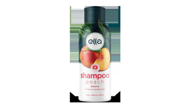 ELLA ŠAMPON ZA KOSU BRESKVA 400 ML