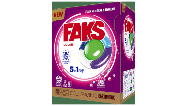 FAKS DETERDŽENT ZA RUBLJE KAPSULE COLOR 22 KOM