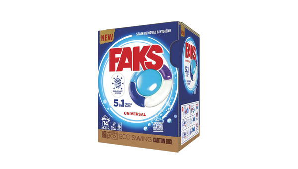 FAKS DETERDŽENT ZA RUBLJE KAPSULE UNIVERSAL 14 KOM
