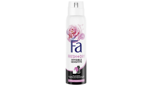 FA INVISIBLE SENSITIVE ŽENSKI DEZODORANS 150 ML