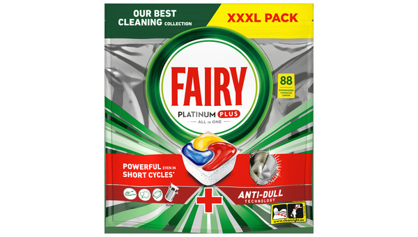 FAIRY PLATINUM PLUS TABLETE ZA STROJNO PRANJE POSUĐA 88 KOMADA