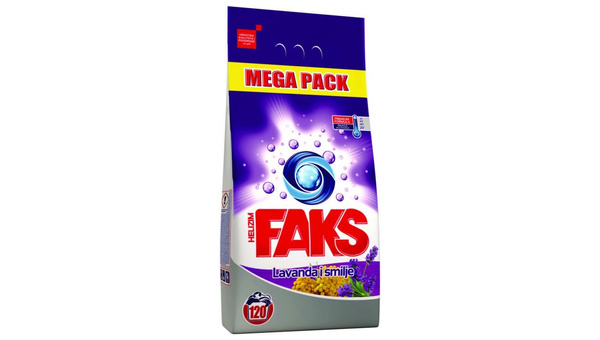 FAKS DETERDŽENT ZA RUBLJE LAVANDA I SMILJE 8 KG
