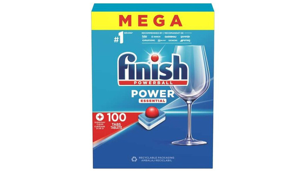 FINISH POWER ESSENTIAL 100 TABLETA