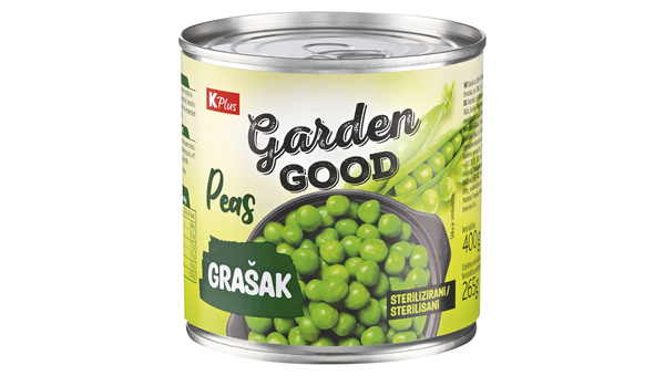 GARDEN GOOD GRAŠAK 400 G