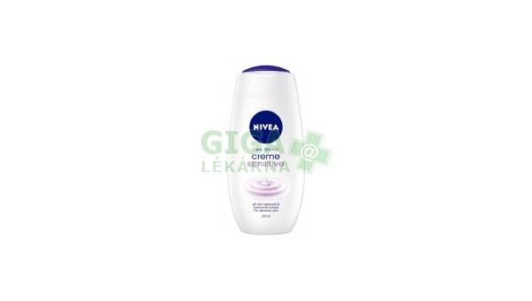 NIVEA SHOWER GEL 250 ML CREAM SENSITIVE