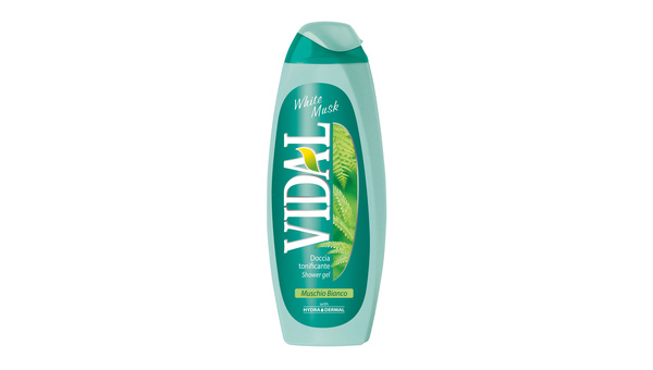 VIDAL GEL TUŠ WHITE MUSK 500 ML