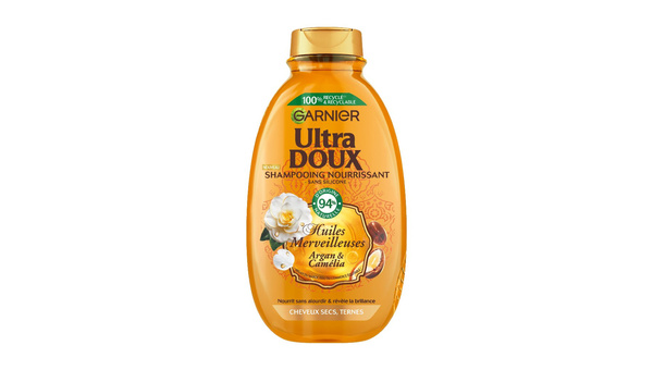 GARNIER ULTRA DOUX ŠAMPON MARVELLOUS OIL 400 ML+250 ML GRATIS
