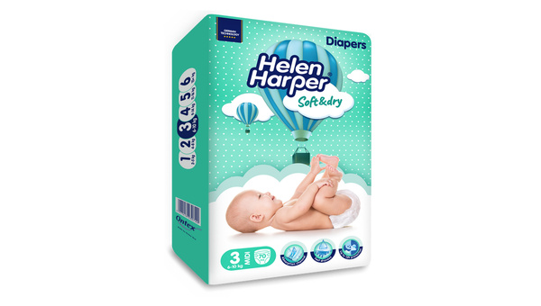 HELEN HARPER BABY PELENE JUMBO PACK MIDI-70 KOM