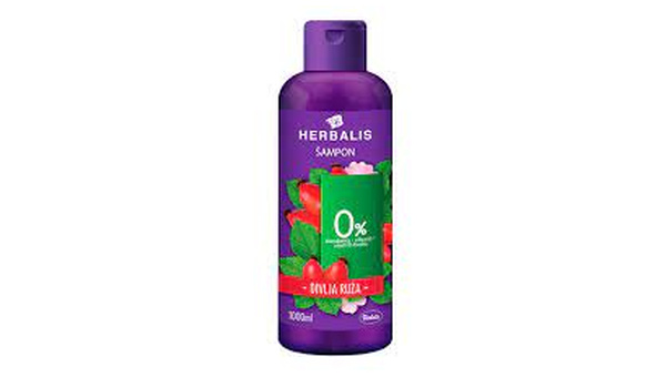 HERBALIS ŠAMPON ZA KOSU DIVLJA RUŽA 1 L