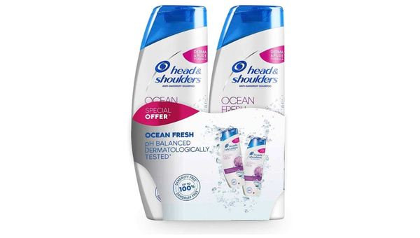 HEAD & SHOULDERS 2 X 360 ML OCEAN ENERGY