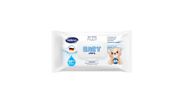 HELLENA VLAŽNE MARAMICE BABY CARE BADEM 3X56 1 PACK