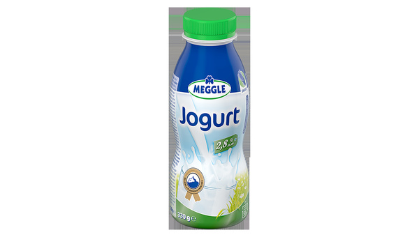 MEGGLE TEKUĆI JOGURT 2, 8 % MLIJEČNE MASTI 330 G