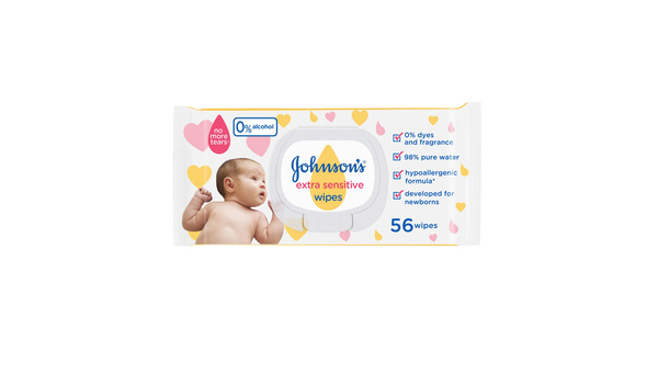 JOHNSON & JOHNSON BABY VLAŽNE MARAMICE EXTRA SENSITIVE 56