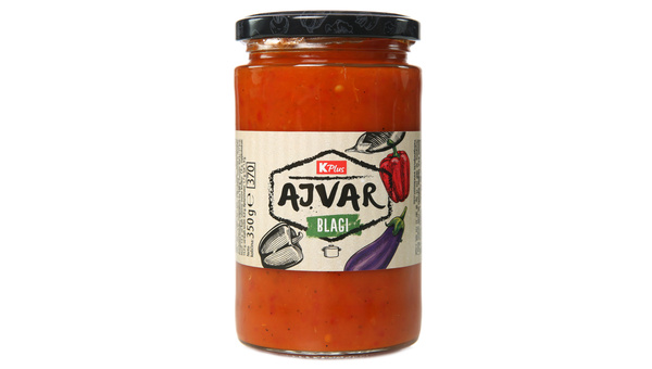 K PLUS AJVAR BLAGI 370 ML