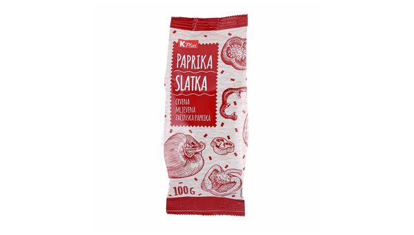 K PLUS ZAČIN PAPRIKA SLATKA 100 G