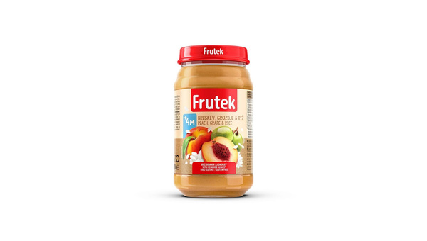 FRUTEK KAŠICA BRESKVA S RIŽOM 190 G