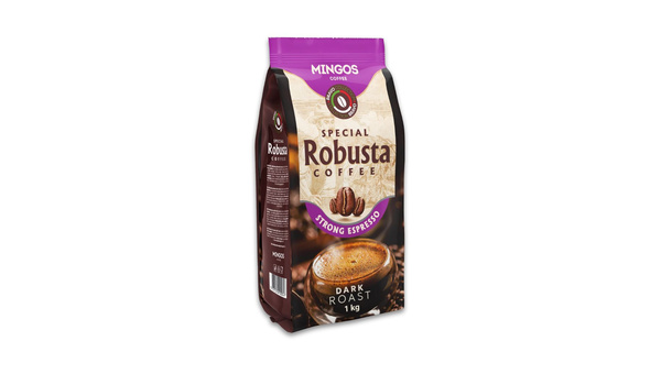 MINGOS KAVA / KAFA ESPRESSO ROBUSTA 1 KG