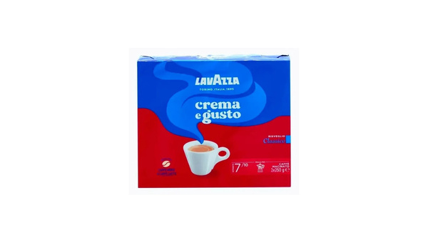 LUIGI LAVAZZA KAVA / KAFA LAVAZZA CREMA GUSTO 2X250 G