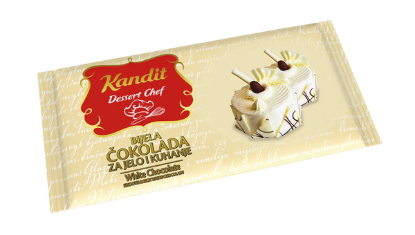 KANDIT ČOKOLADA ZA KUHANJE BIJELA 200 G