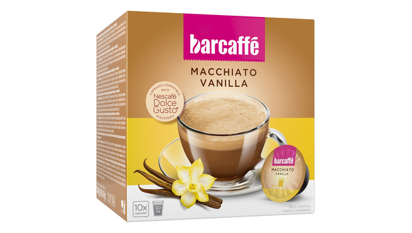 BARCAFFE KAPSULE DG MACCHIATO VAN 140 G BAR