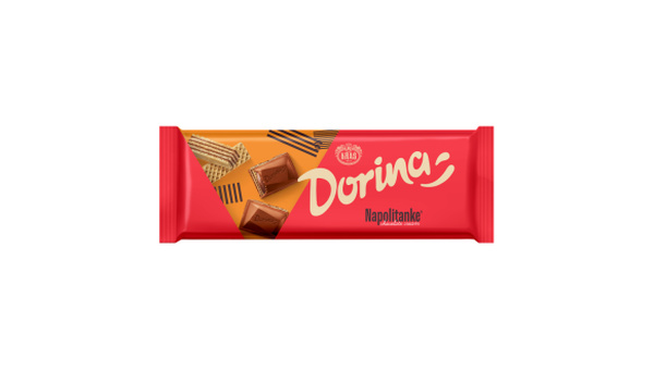 KRAŠ ČOKOLADA NAPOLITANKA DORINA 100 G
