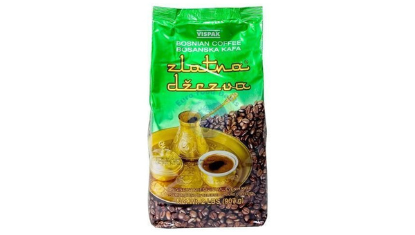VISPAK KAVA / KAFA MLJEVENA 907 G ZLATNA DŽEZVA