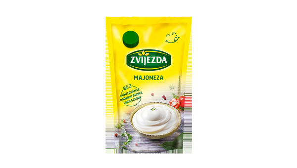ZVIJEZDA MAJONEZA 400 G+65% GRATIS