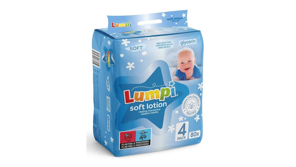 LUMPI VLAŽNE MARAMICE BABY SOFT 20 1