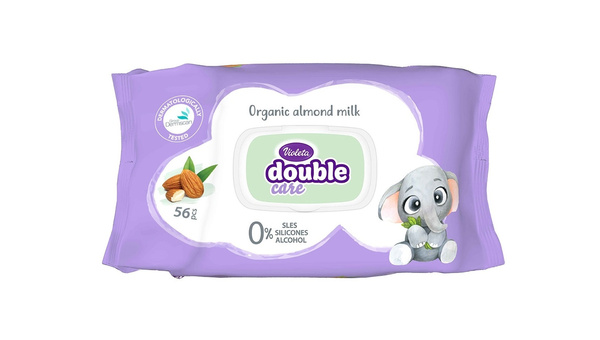 VIOLETA DJEČJE VLAŽNE MARAMICE 56 1 BADEM