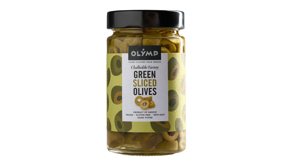 OLYMP MASLINE ZELENE SJECKANE 150 G