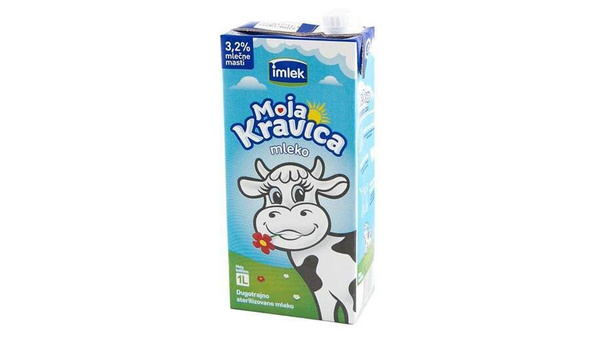 MOJA KRAVICA ČOKOLADNO MLIJEKO 1 % MLIJEČNE MASTI 3 PACK