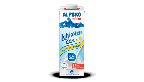 ALPSKO MLIJEKO BEZ LAKTOZE 1 L