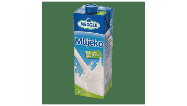 MEGGLE MLIJEKO TRAJNO 2, 5% 1 L