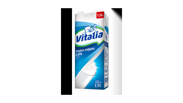 VITALIA MLIJEKO 2, 8 % MLIJEČNE MASTI 1, 5 L S.Č