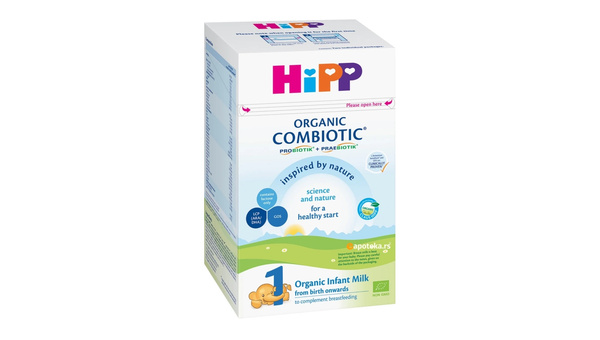 HIPP ZAMJENSKO MLIJEKO 1 COMBIOTIC 800 G