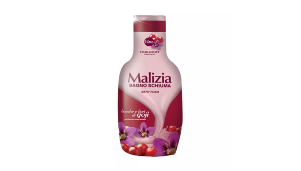 MALIZIA BATH FOAM BACCHE FIORI DI GOJI 1000 ML