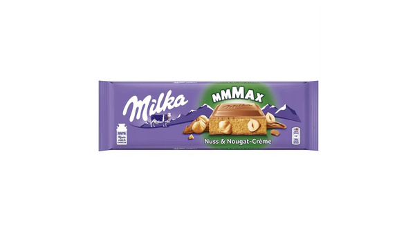 ČOKOLADA MILKA 300 G NUSS & NOUGAT CREME