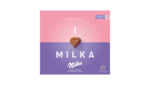 MILKA ILM STRAWBERY & MILK CREAM 110 G