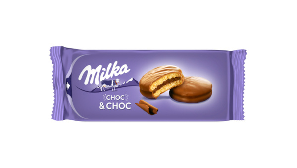 MILKA CHOC & CHOC 150 G