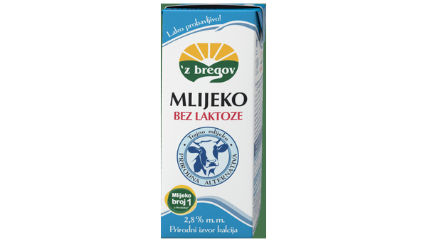 Z BREGOV MLIJEKO 200 ML ' 2,8% MM BEZ LAKTOZE