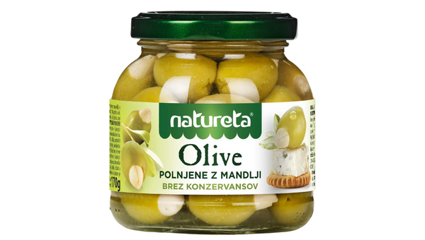 NATURETA MASLINE PUNJENE BADEMOM 290 G ETA